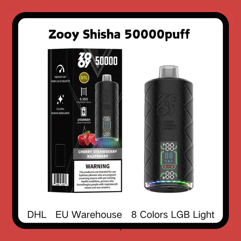 Zooy SHISHA Disposable Vape Pro 50000 Puffs Nederland