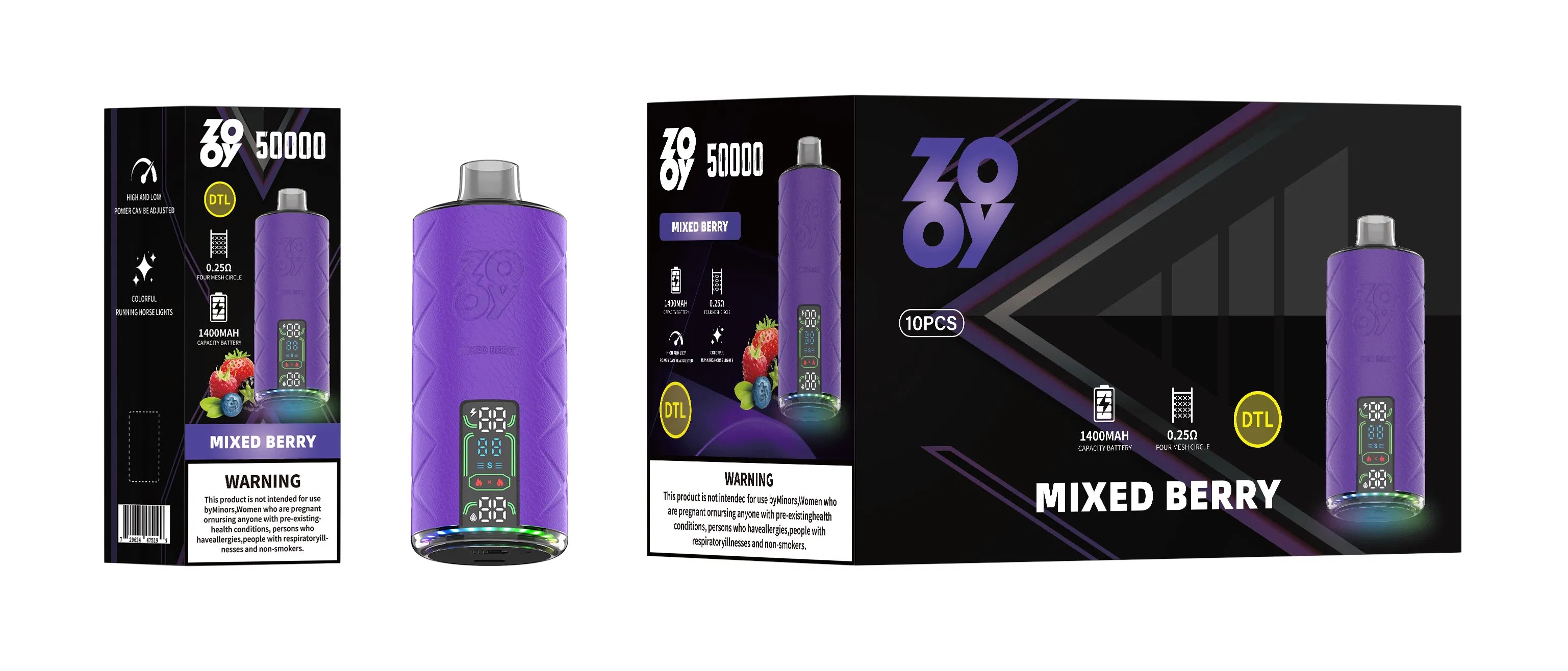 Zooy Bar 50000 Puffs Nederland Vape Pro