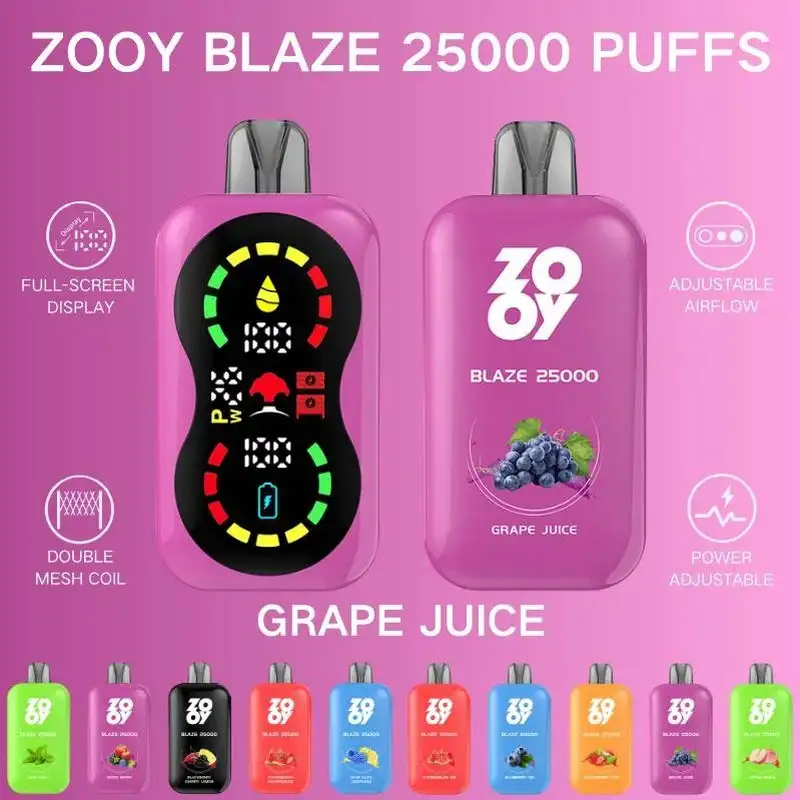 Zooy Bar 25000 Puffs BLAZE Disposable E-cigarettes