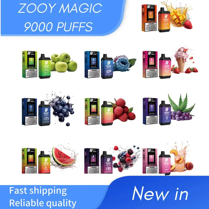 Zooy Disposable Vapes MAGIC 9000 Puffs