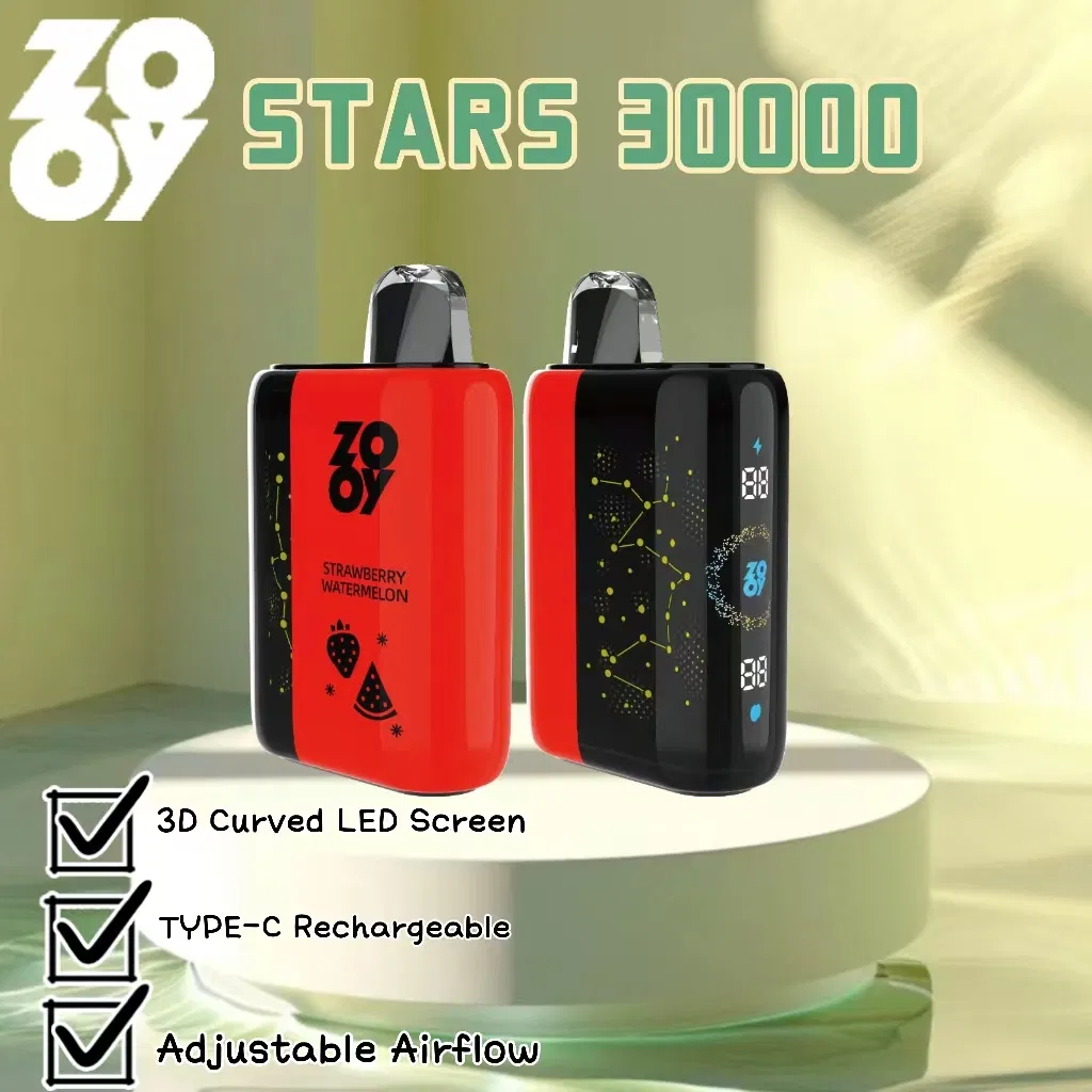 Zooy 30000 Puffs Nederland STARS Vape Pro