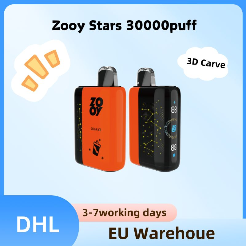 Wholesale Zooy Bar Vape Pro 30000 Puffs Nederland STARS Disposable E-cigarettes