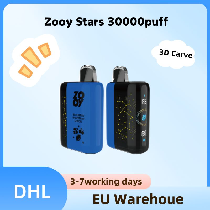 Wholesale Zooy Bar Vape Pro 30000 Puffs Nederland STARS Disposable E-cigarettes