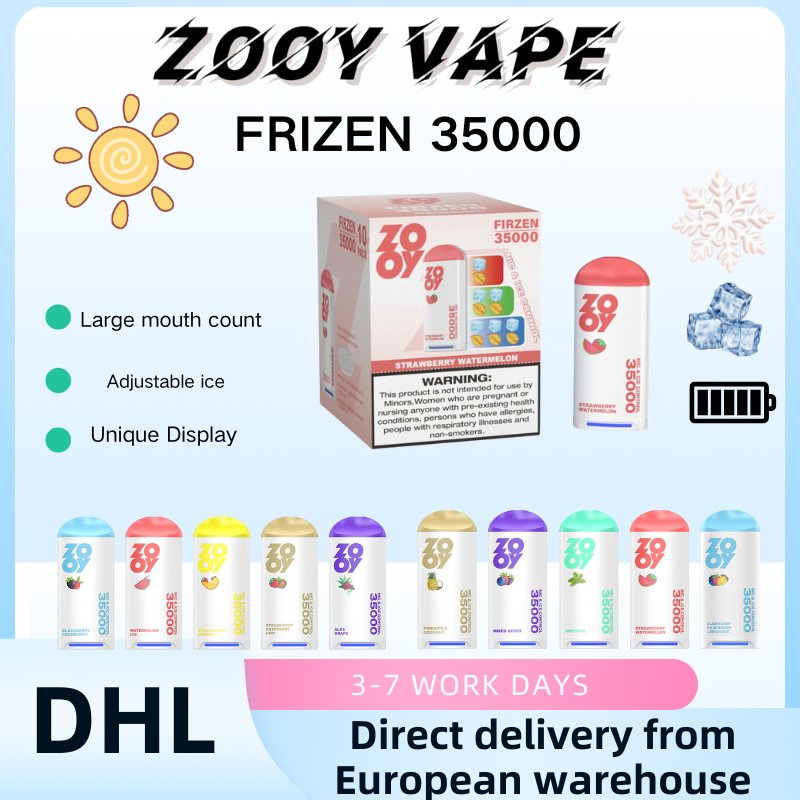 Wholesale Zooy 35000 LARGE Puffs Nederland Disposable Vape Pro Bar