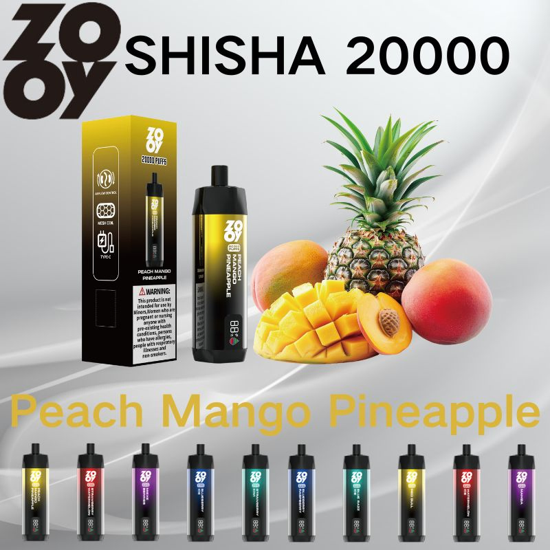 Wholesale Zooy Disposable Vape Pro Bar SHISHA Vape Pro 20000 Puffs Nederland