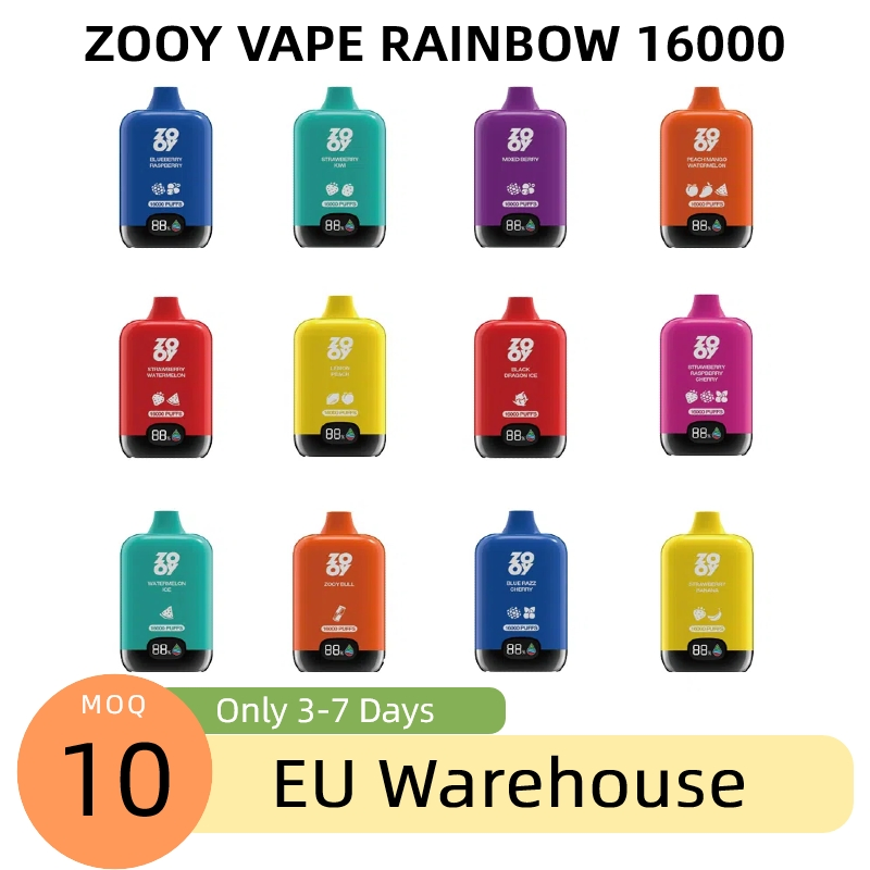 Wholesale Zooy Plus 16000 Puffs Nederland Disposable Vape Pro