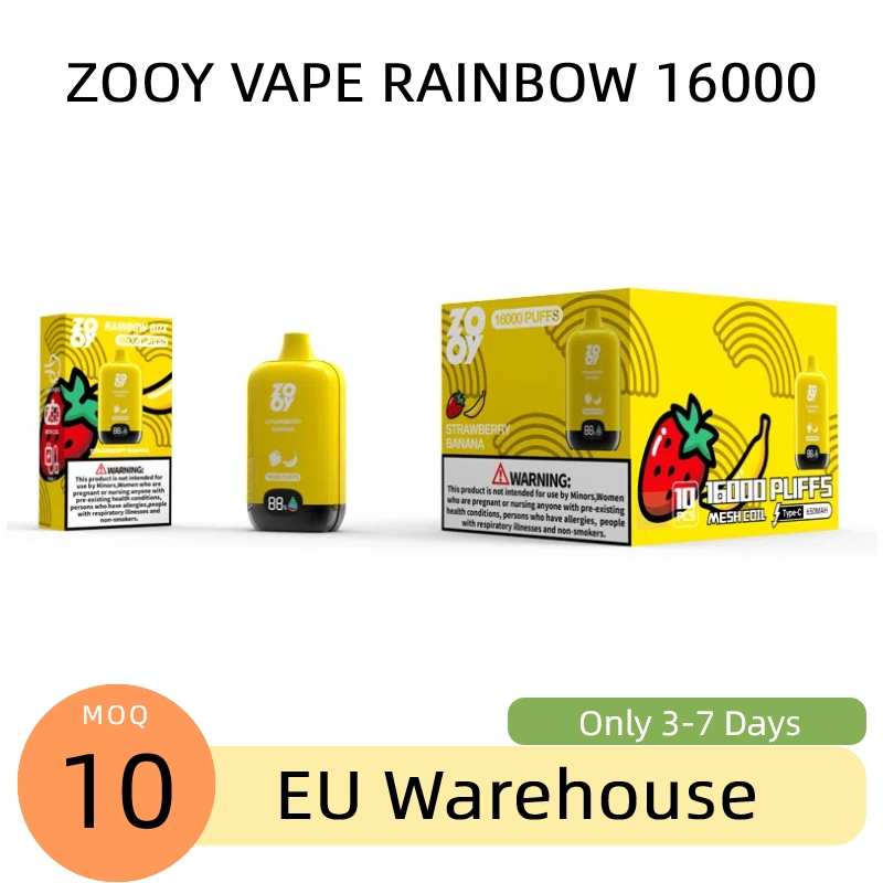 Wholesale Zooy Plus 16000 Puffs Nederland Disposable Vape Pro