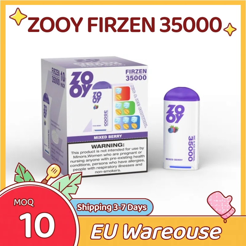 Zooy LARGE Puffs Nederland 35000 Disposable Vape Pro Pen