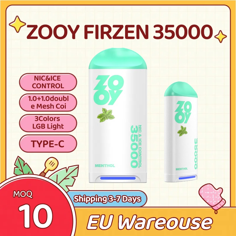 Zooy Disposable Vape Pro Bar FIRZEN E-cigarettes 35000 Puffs Nederland