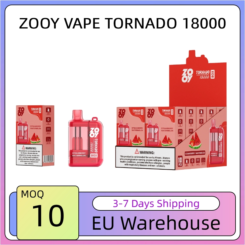 Zooy Vape Pro TORNADO BOX 18000 Puffs Nederland