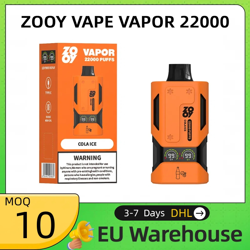 Disposable Zooy Bar 22000 Puffs Nederland Vape Pro