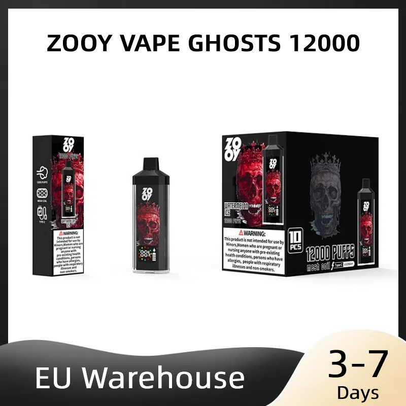 Wholesale Disposable Zooy 12000 Puffs Nederland Vape Pro