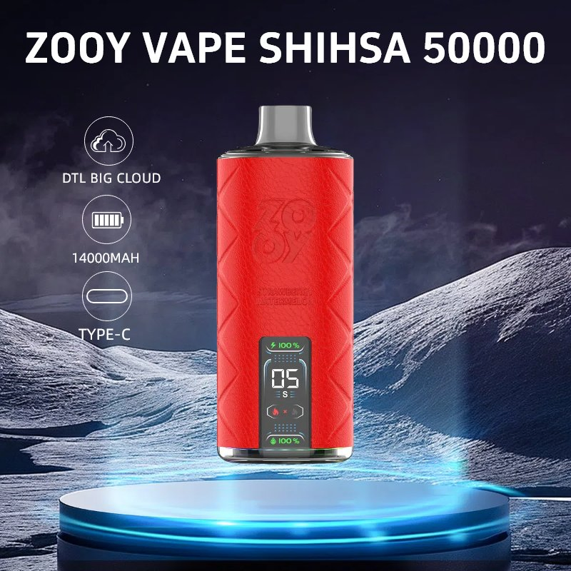 Zooy Disposable Vape Pro SHISHA 50000 Puffs Nederland