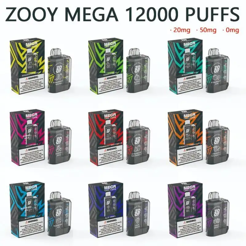 Disposable Zooy MEGA 12000 Puffs Vapes