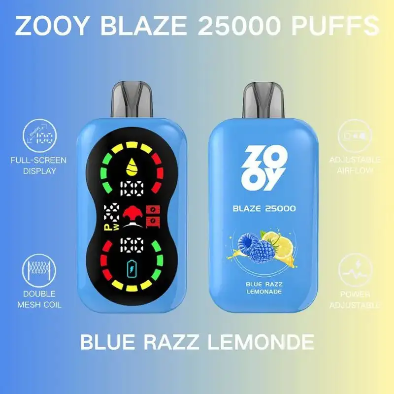 Zooy 25000 Puffs Disposable Vapes BLAZE