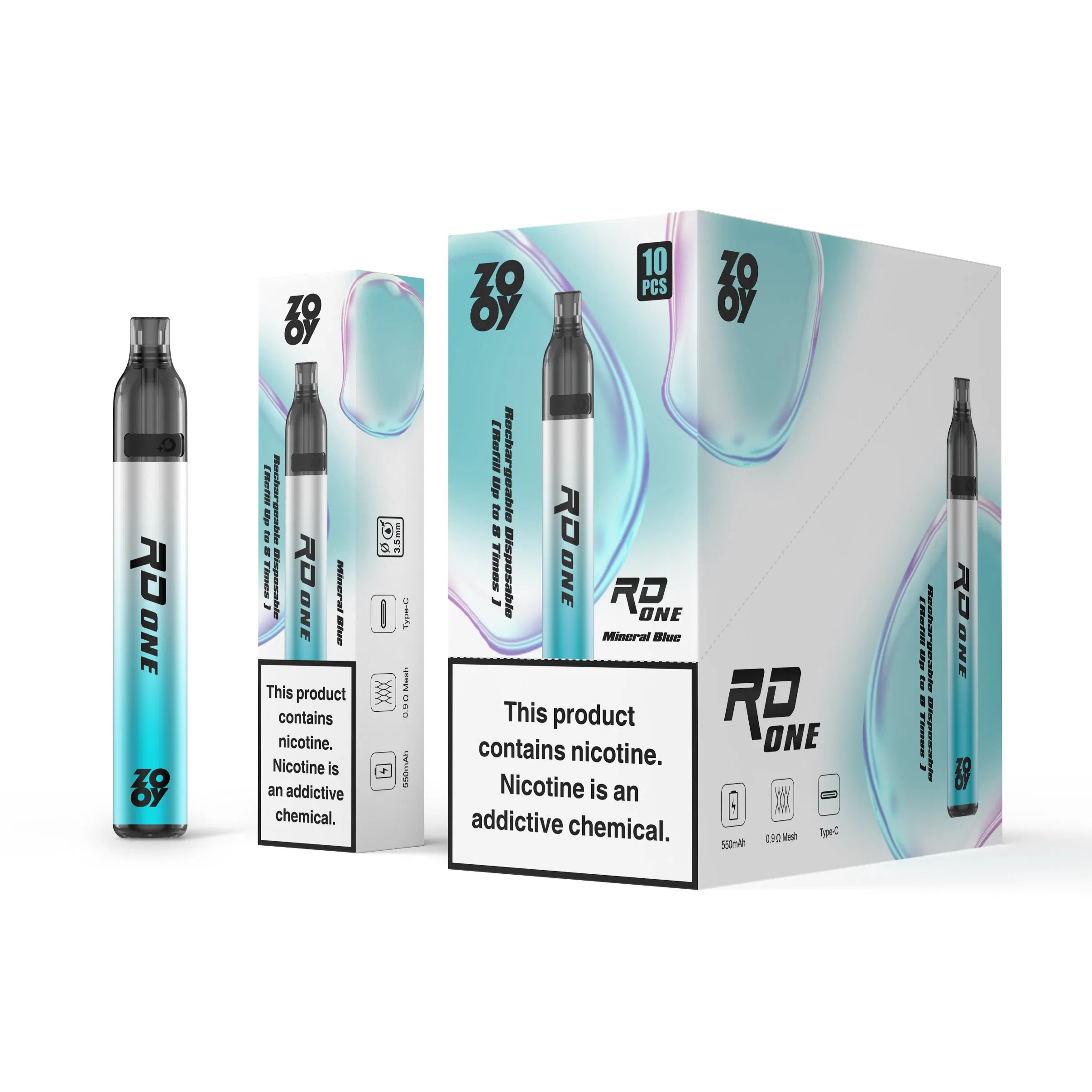 Zooy Disposable Vape Pro Bar RD ONE Puffs Nederland E-cigarettes
