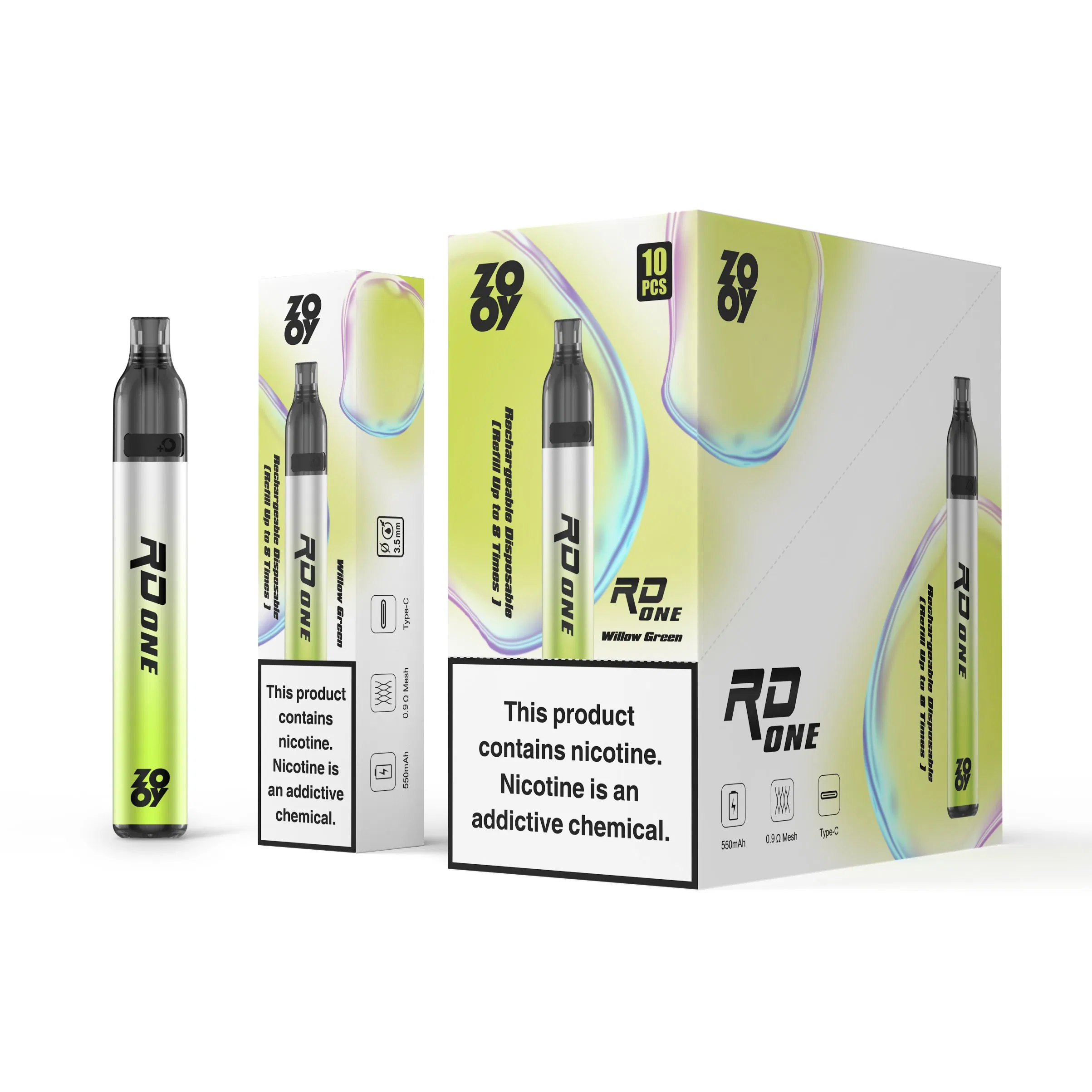 Zooy Disposable Vape Pro Bar RD ONE Puffs Nederland E-cigarettes