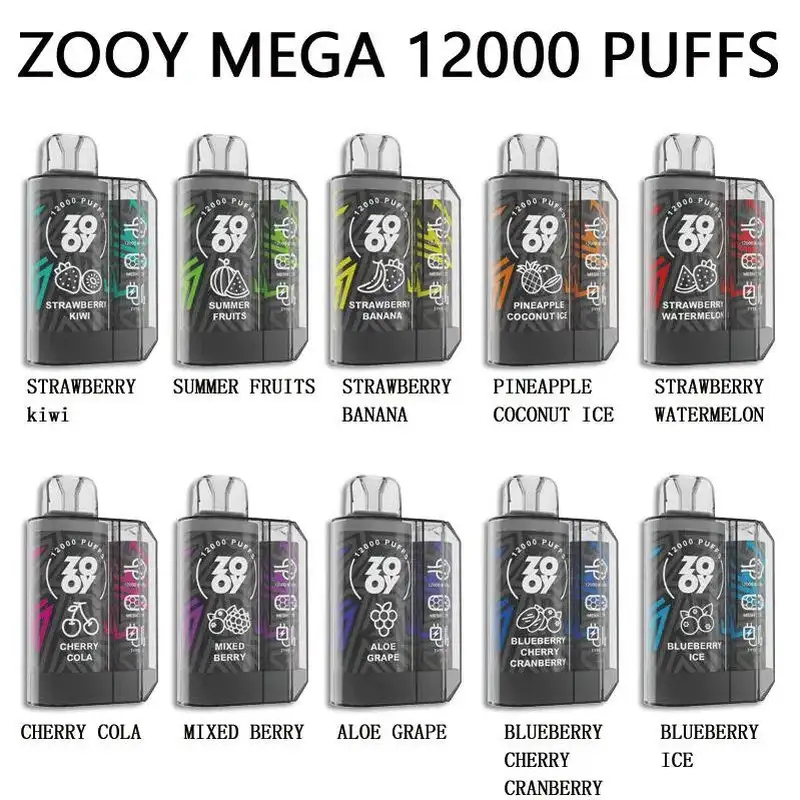 Zooy Bar 12000 Puffs MEGA Disposable Vape Bar
