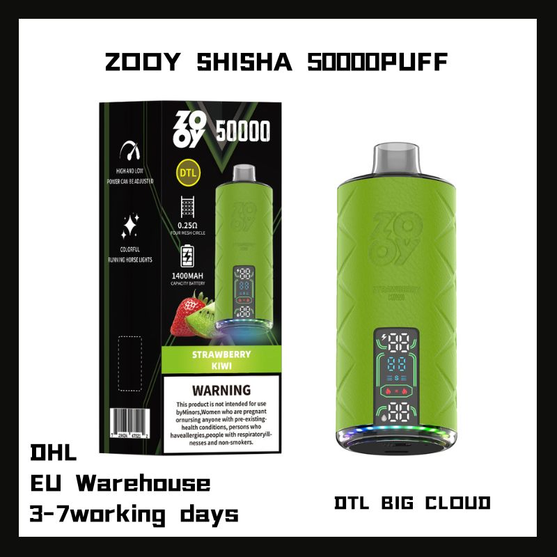 Wholesale Zooy Bar Disposable Vape Pro SHISHA 50000 Puffs Nederland