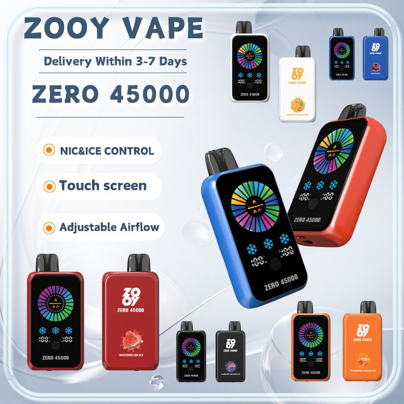 Wholesale Zooy Bar Disposable Vape Pro 45000 Puffs Nederland
