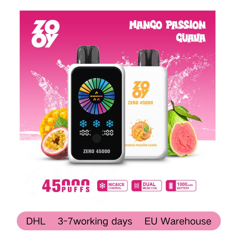 Wholesale Zooy Disposable Vape Pro Bar Plus 45000 Puffs Nederland E-cigarettes