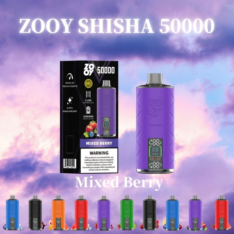 Zooy SHISHA Vape Pro 50000 Puffs Nederland Wholesale