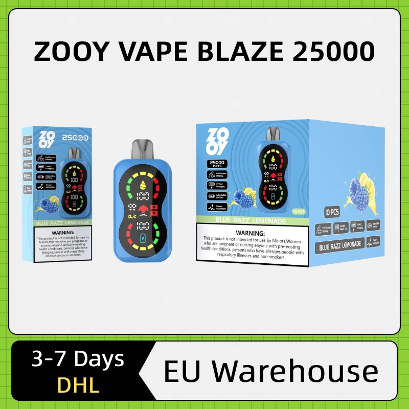 Wholesale Zooy Bar 25000 Puffs Nederland BLAZE Disposable Vape Pro