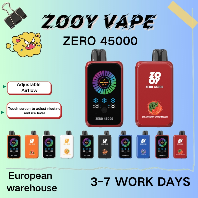 Zooy Tornado 45000 Puffs Nederland Vape Pro