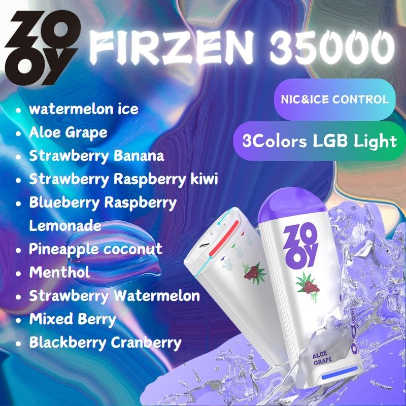 Zooy Disposable Vape Pro Bar CE, ROHS E-cigarettes 35000 Puffs Nederland