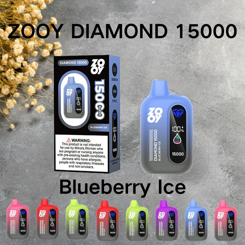 Zooy Disposable Vape Pro Bar DIAMOND 15000 Puffs Nederland