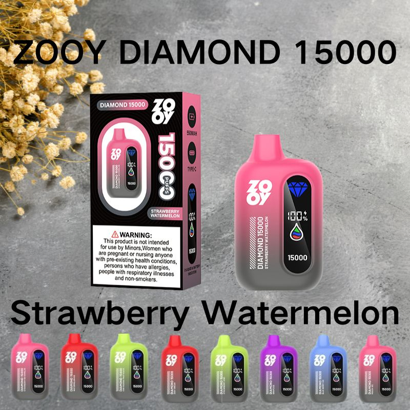 Zooy Disposable Vape Pro Bar DIAMOND 15000 Puffs Nederland