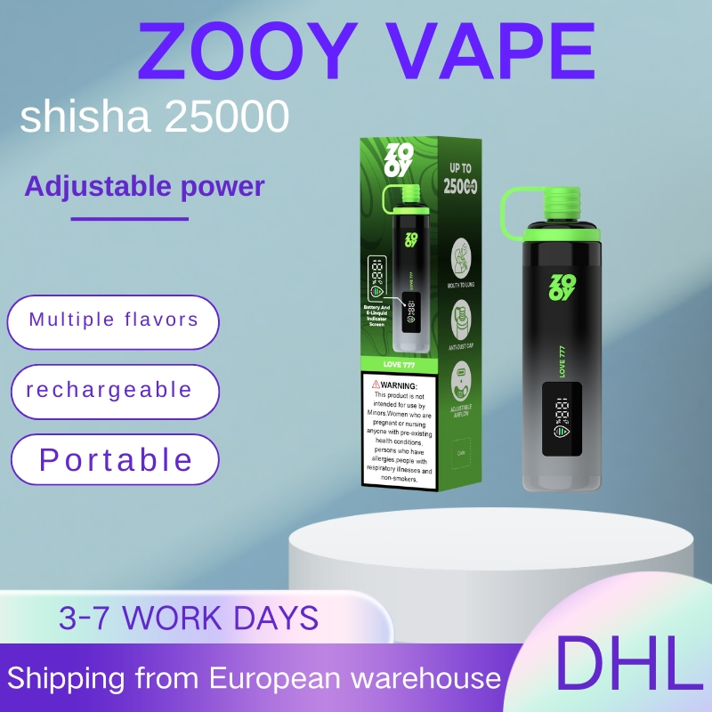 Zooy 25000 LARGE Puffs Nederland Disposable Vape Pro Bar