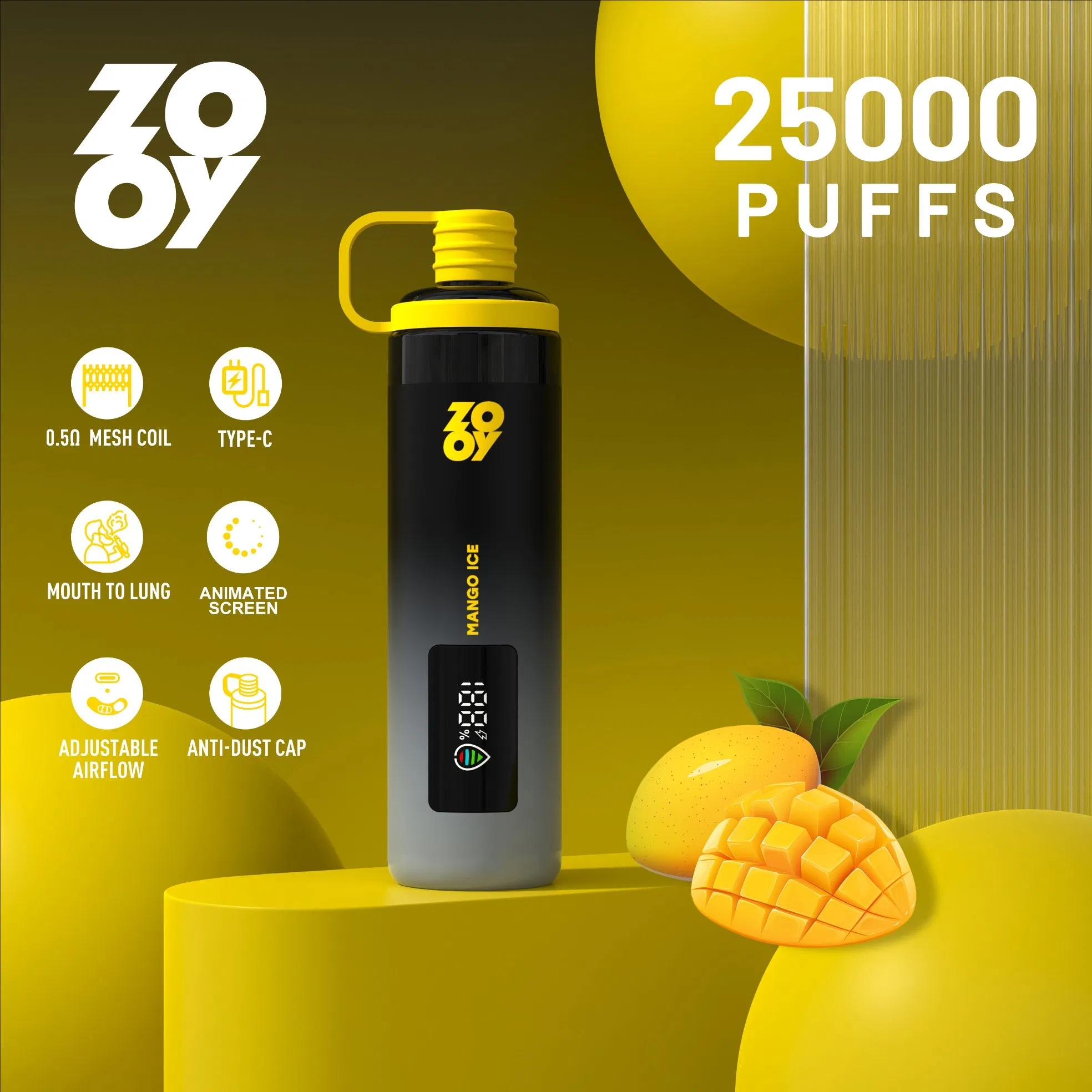 Zooy 25000 LARGE Puffs Nederland Disposable Vape Pro Bar