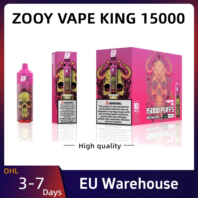 Wholesale Zooy Big Puffs Nederland 15000 Disposable Vape Pro Bar