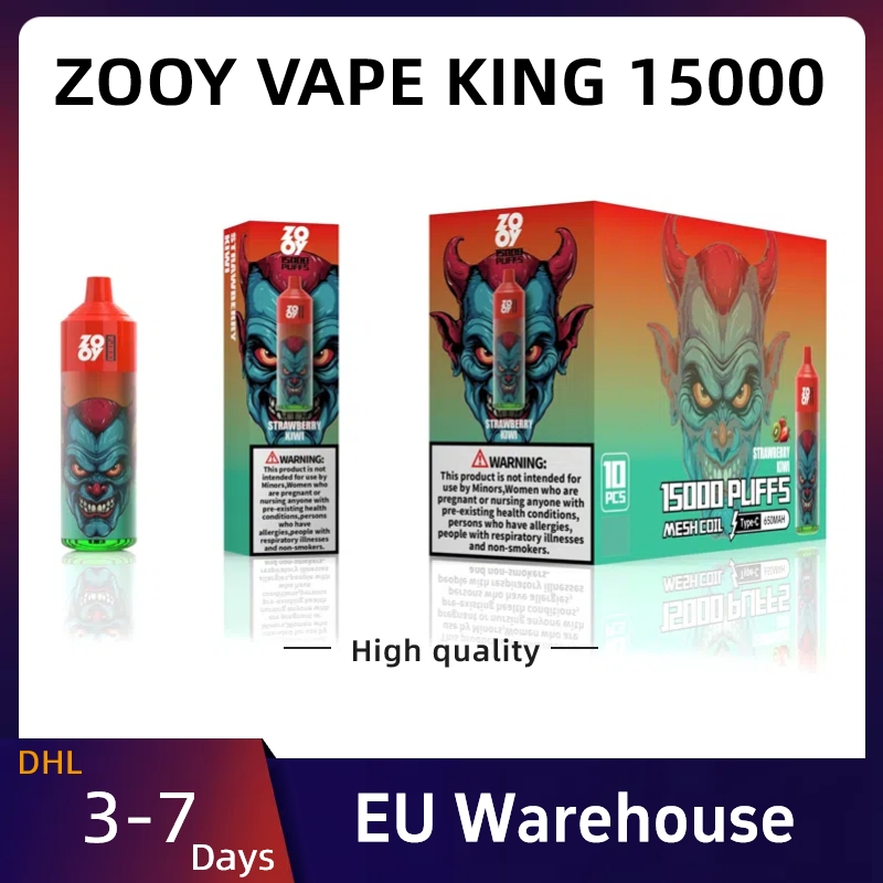 Wholesale Zooy Big Puffs Nederland 15000 Disposable Vape Pro Bar