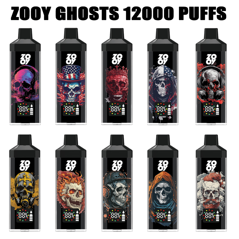 Zooy 12000 Puffs Nederland ghost Disposable Vape Pro Pen