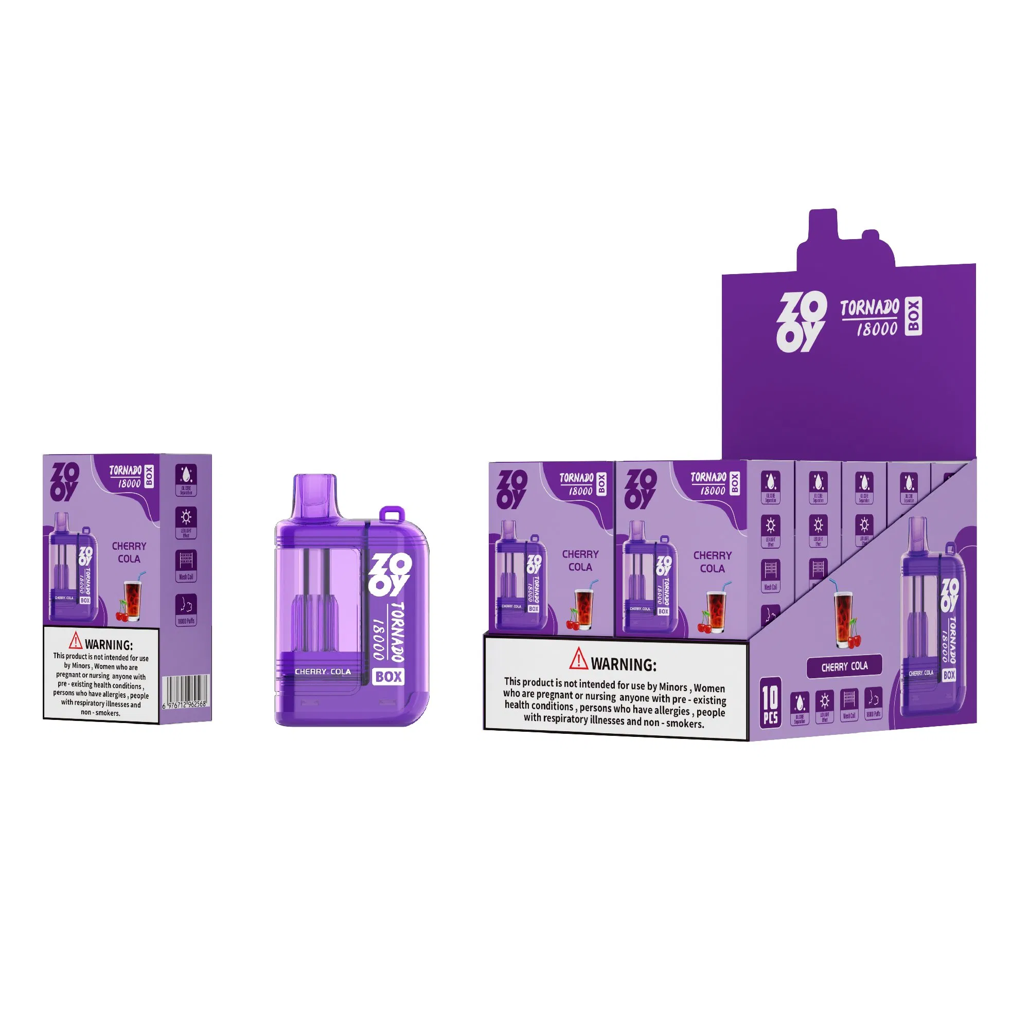 Zooy Bar 15000 Puffs Nederland tornado Disposable Vape Pro Pen