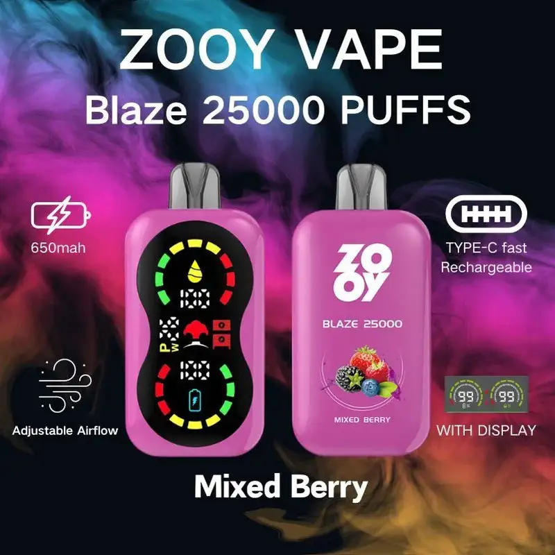 Disposable Zooy 25000 Puffs BLAZE Vapes