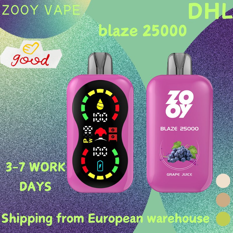 Wholesale Zooy Disposable Vape Pro Bar Plus 25000 Puffs Nederland E-cigarettes