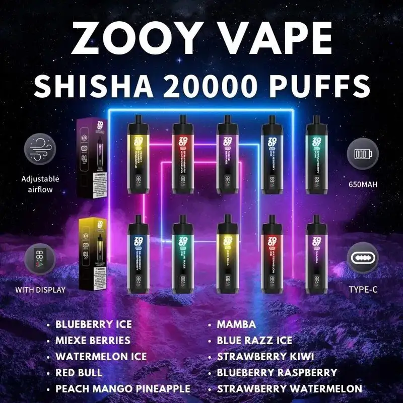 Zooy 20000 Puffs Disposable E-cigarettes