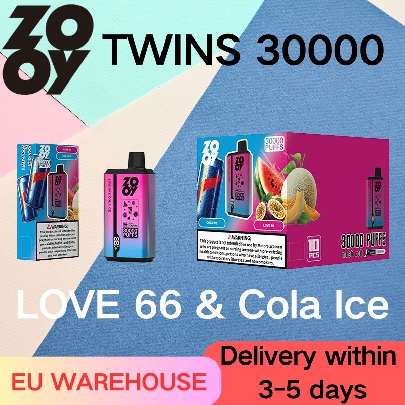 Wholesale Zooy Disposable Vape Pro Bar Big Puffs Nederland 30000 E-cigarettes
