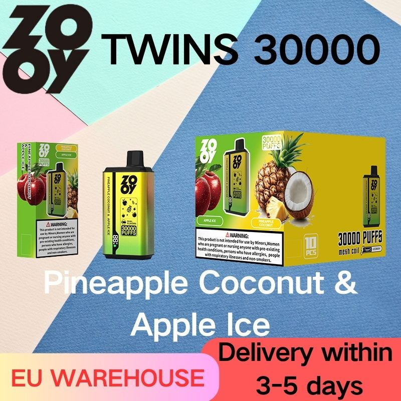 Wholesale Zooy Disposable Vape Pro Bar Big Puffs Nederland 30000 E-cigarettes