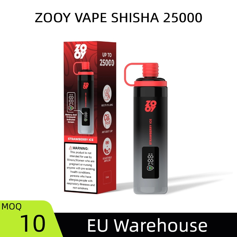 Wholesale Disposable Zooy SHISHA Vape Pro 25000 Puffs Nederland