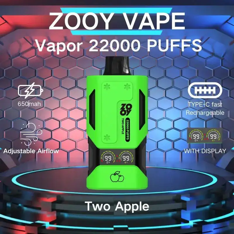 Zooy 22000 Puffs VAPOR Disposable E-cigarettes