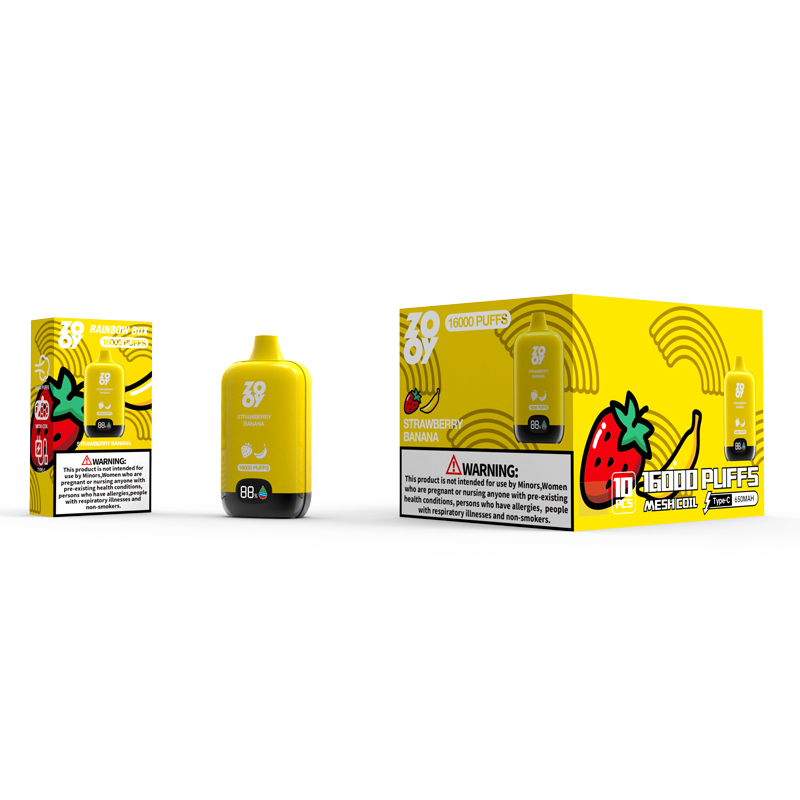 Zooy Bar 16000 Puffs Nederland Rainbow box Vape Pro