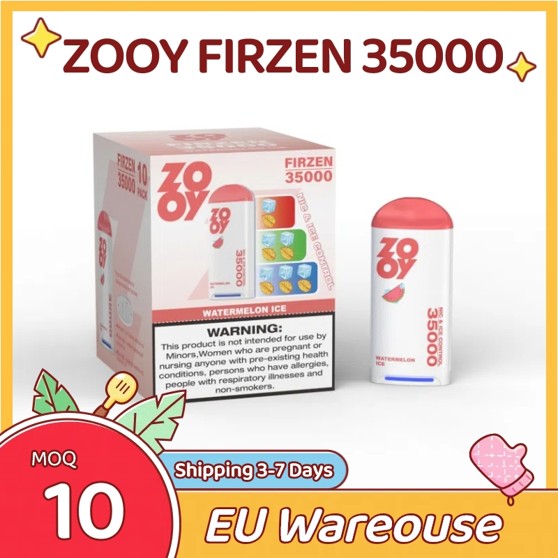 Wholesale Zooy Bar Disposable Vape Pro FIRZEN 35000 Puffs Nederland