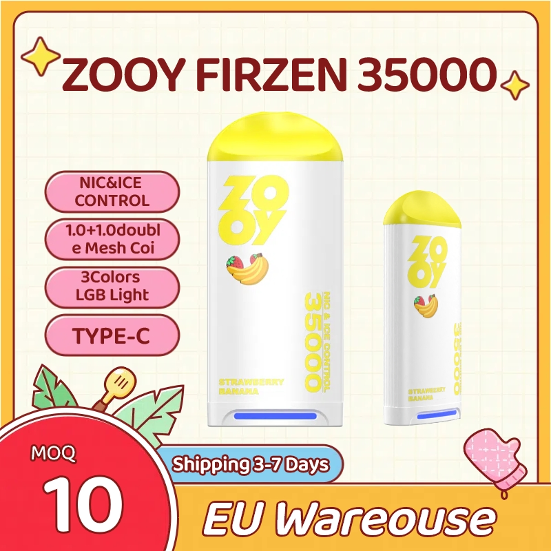 Wholesale Zooy Bar Disposable Vape Pro FIRZEN 35000 Puffs Nederland