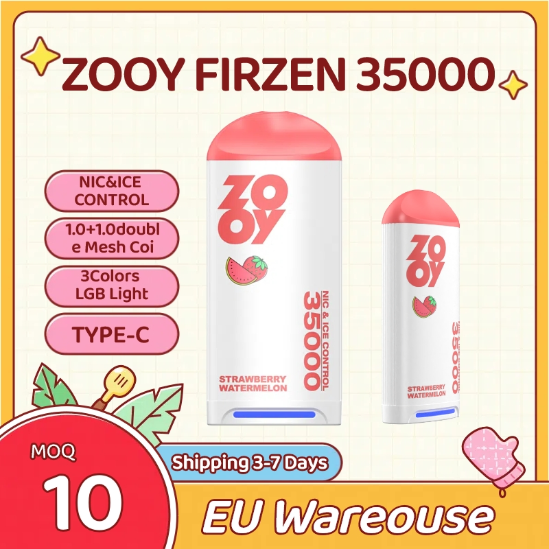 Wholesale Zooy Bar Disposable Vape Pro FIRZEN 35000 Puffs Nederland