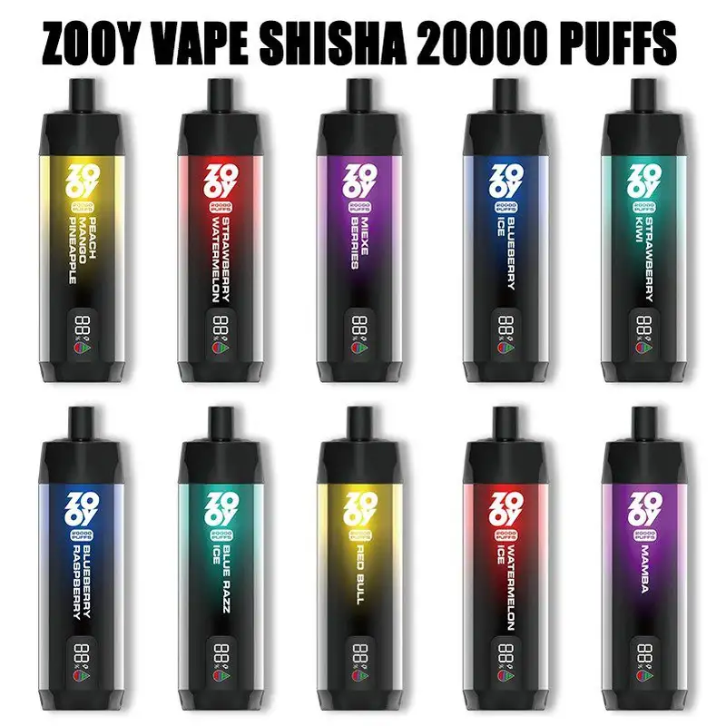 Zooy 20000 Puffs SHISHA Disposable E-cigarettes