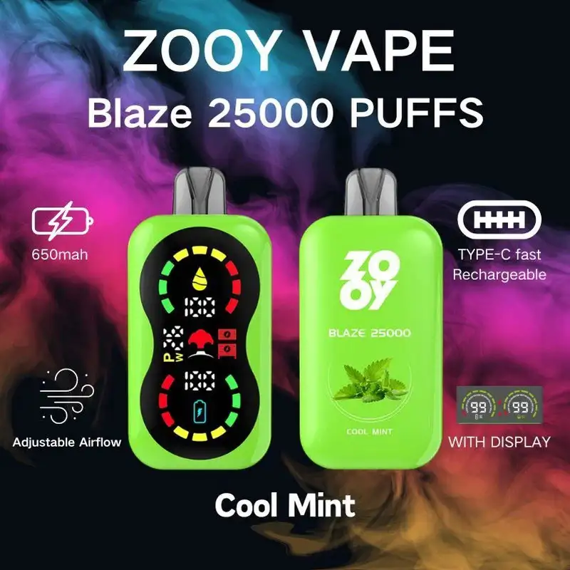 Zooy Bar 25000 Puffs BLAZE Disposable E-cigarettes Bar